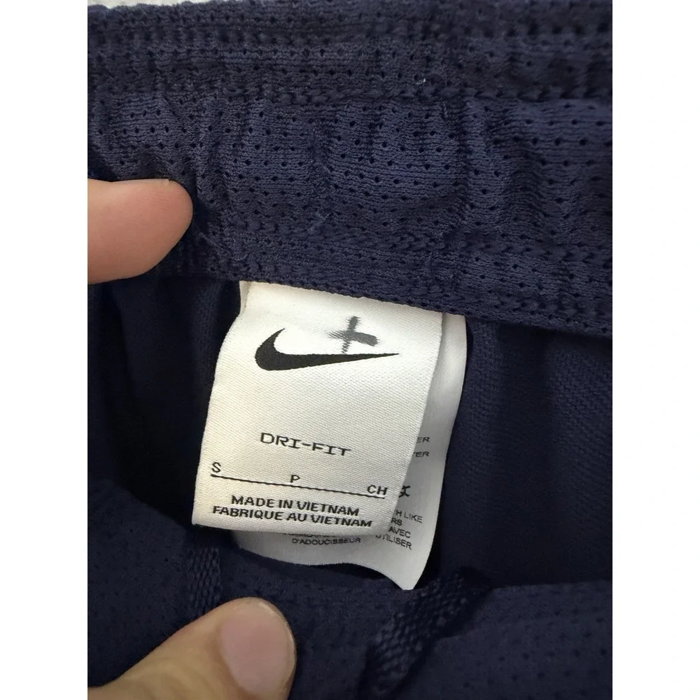 Nike Brazil CBF Dri-FIT Slim Fit Soccer Track Pants Navy Men's Small S